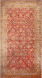 Oversized Modern Indian Silk Agra 25 ft 9 in x 13 ft 7 in (7.84 m x 4.14 m)