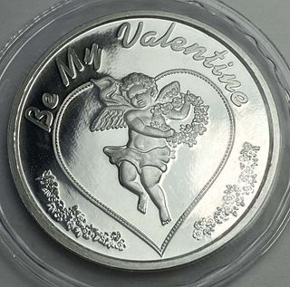 2014 Be My Valentine 1 ozt .999 Silver