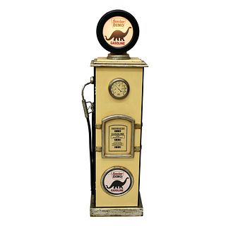 Vintage Sinclair Dino Gasoline Cabinet