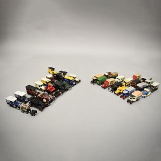 Collection of Die Cast Cars and Trucks