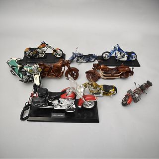 Collection of Model Motorcycles