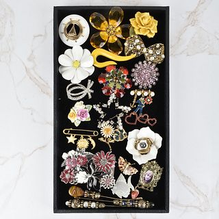 Collection of Fashion Brooches