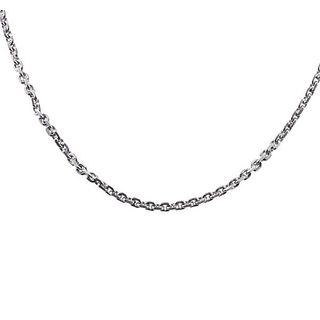 Platinum Chain Link Necklace 