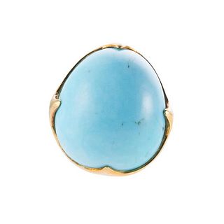 Ippolita 18k Gold Turquoise Ring