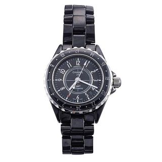 Chanel J12 Black Ceramic Automatic Watch H3102