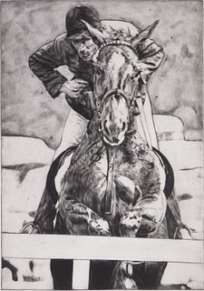 Ralph Woehrman (American 1940- ) etching