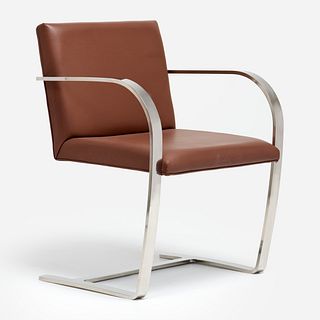  Stainless Steel Brno Chair, Attributed to Knoll