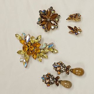 Sherman Clips & Other Vintage Jewelry