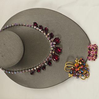 Collection of Vintage Rhinestone Jewelry