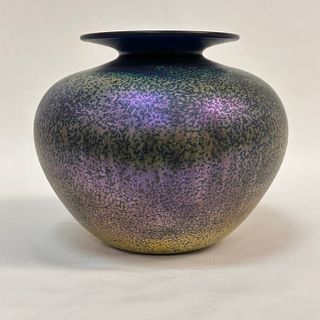 Magic Sands P. Vizzusi Glass Studio Vase 