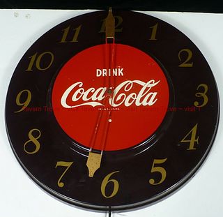 1951 Coca-Cola Diner Clock 