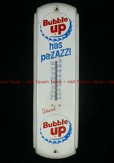1960 Bubble Up Has Pa-ZAZZ! Thermometer 