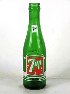 1943 7up Seven Up Raleigh North Carolina 7oz ACL Bottle 