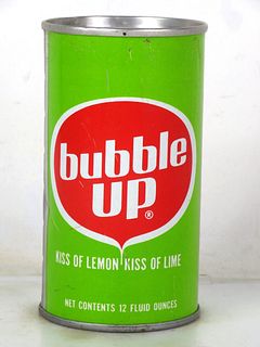 1971 Bubble Up Soda Norfolk Nebraska 12oz Ring Top Can 