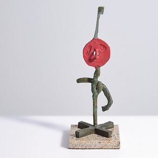 Joan Miro (after) Bronze Sculpture