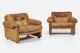 Afra + Tobia Scarpa, 'Coronado' Lounge Chairs (2)