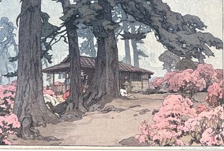 Hiroshi Yoshida Tea House In Azalea Garden
