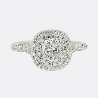 Tiffany & Co. Soleste 0.97 Carat Diamond Engagement Ring