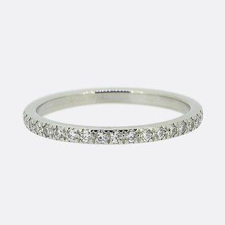 Platinum Tiffany & Co. Diamond Full Eternity Ring