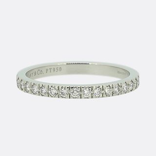 Tiffany & Co. 0.25 Carat Diamond Half Eternity Ring