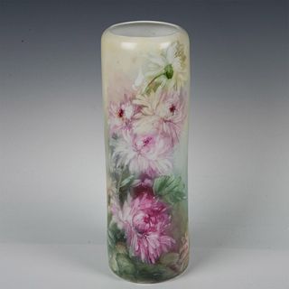 PH Leonard Co. Vienna Austria Porcelain Floral Vase