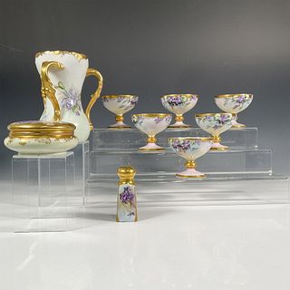 9pc T&V, D&C and WG & Co. Limoges Porcelain Tableware
