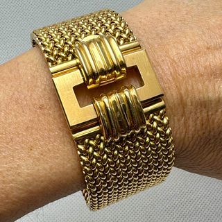 1960â€™s 18K Rose Gold Bracelet