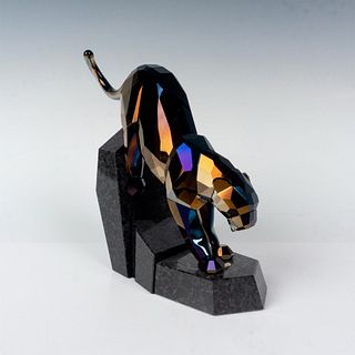 Swarovski Crystal Figurine, Soulmates Panther Moroda Signed