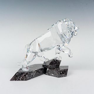 Swarovski Crystal Figurine, The Brave and Proud Lion