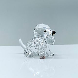 Swarovski Crystal Figurine, Sitting Beagle