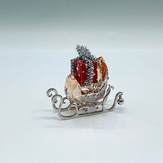 Swarovski Crystal Figurine, Winter Sleigh