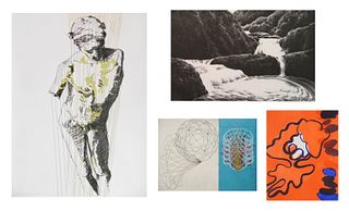 4 Print Club of Cleveland prints - Kent; Sorman; Gornik; Loderstadt