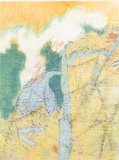 Betsy Cain (Savannah, b. 1949), Abstract Pastel