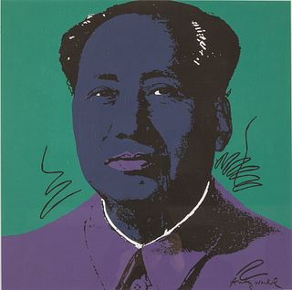 After Warhol, Mao, Screenprint