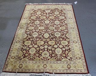 Vintage and Finely Woven Handmade Area Rug.