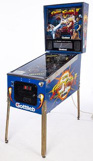 Streetfighter II Capcom Pinball Machine, c. 1992