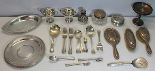 STERLING. Large Grouping of Assorted Hollow Ware