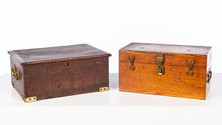Two Wood Boxes
