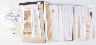 Misc. French Ecclesiastical Docs, Approx. 50