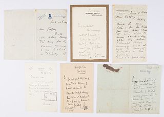 (British Empire - Canada) Five Autograph Letters
