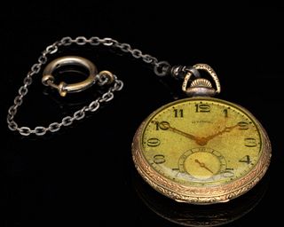Illinois Watch Co. Gold Filled Pocket Watch