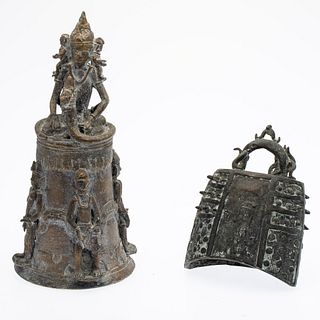 One Southeast Asian Bell and One Asian Bell