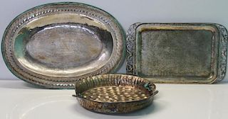 SILVERPLATE. Grouping of Castillo Silverplate