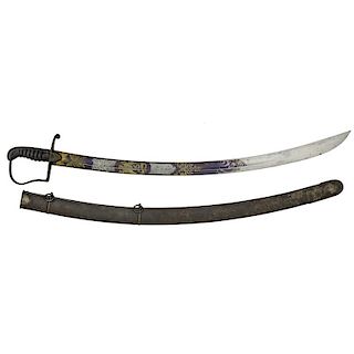 U.S. Mounted Officer's Dragoon Sword by Cooper