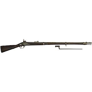 Model 1816 Harpers Ferry Musket With Belgian-Style Conversion Rifled and Sighted