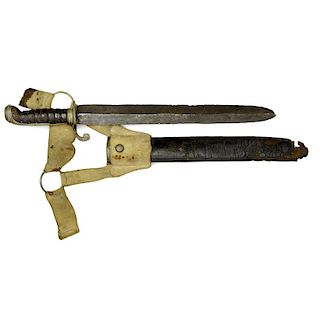 Confederate Sheath and Knife