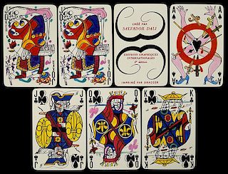 Draeger Freres Salvador Dali “Éditions Graphiques Internationales 2e Édition” Playing Cards.