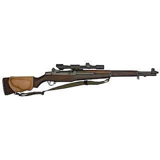 **U.S. Springfield M1 D Sniper Rifle With Scope