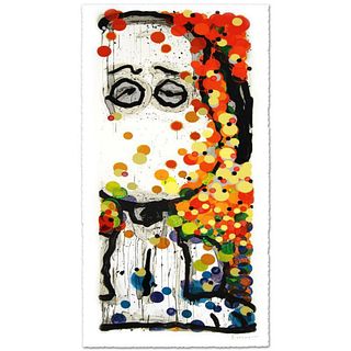 Beauty Sleep Limited Edition Hand Pulled Original Lithograph (20.5" x 54") by Renowned Charles Schulz Protege, Tom Everhart. Numbered and Hand Signed 