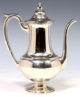 AMERICAN M. FRED HIRSCH STERLING SILVER TEAPOT